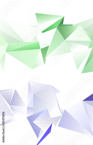 3d Triangles, abstract background. Design wallpaper.