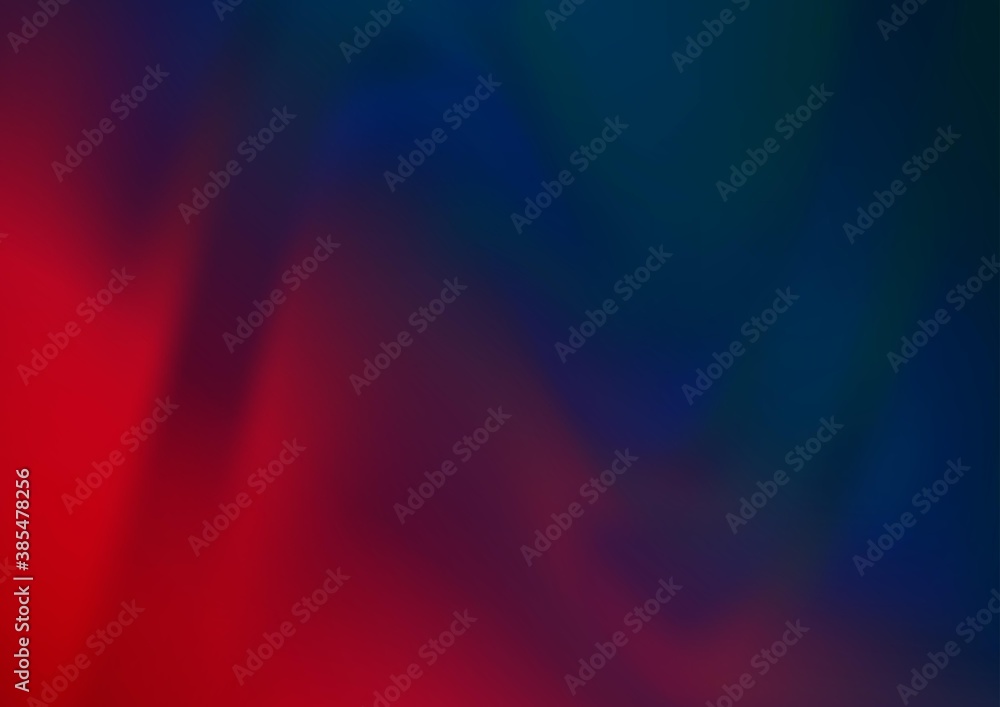 Dark Blue, Red vector blurred background. Dark Blue, Red vector blurred background.