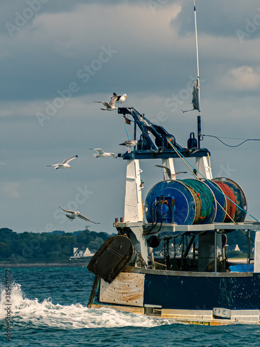 Chalutier à Loctudy