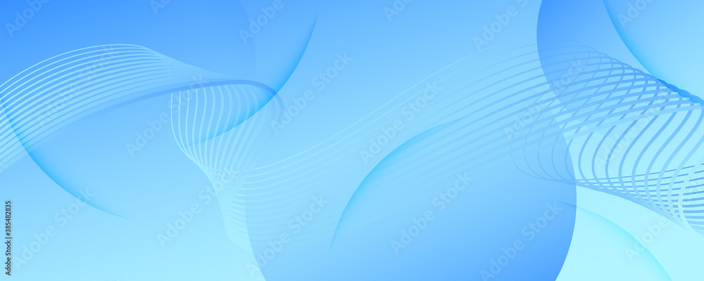 Light Gradient Background. Abstract Flow Line 