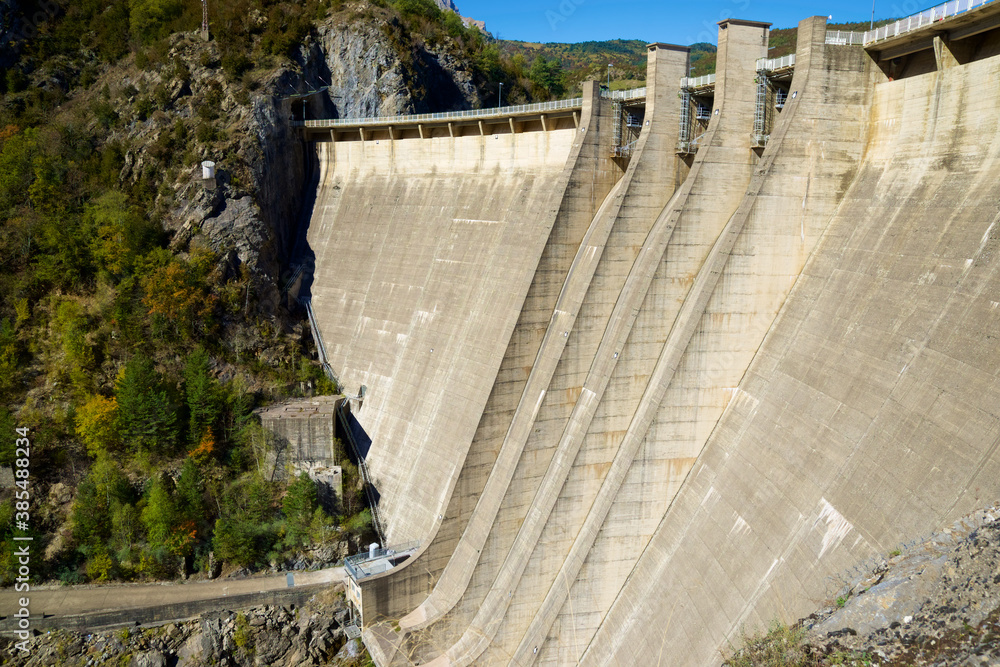 Hydroelectric dam in the Pyrenees
