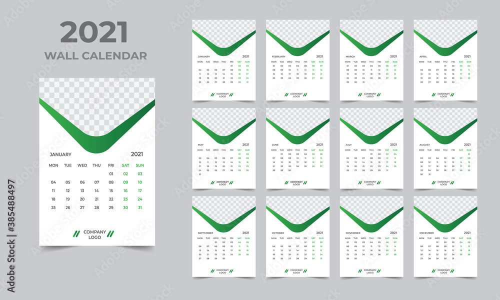 Wall calendar design 2021 template Set of 12 Months, Week starts Monday, Stationery design, calendar planner
Wall calendar design 2021 template Set of 12 Months, Week starts Monday, Stationery design, calendar planner