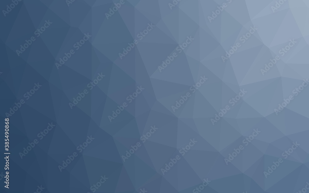 Light BLUE vector polygonal template. Light BLUE vector polygonal template.