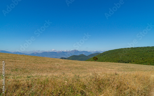 Lungo il sentiero 109 AG da Poggio San Romualdo a Castelletta