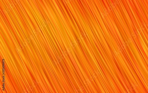 Light Orange vector background with curved circles.