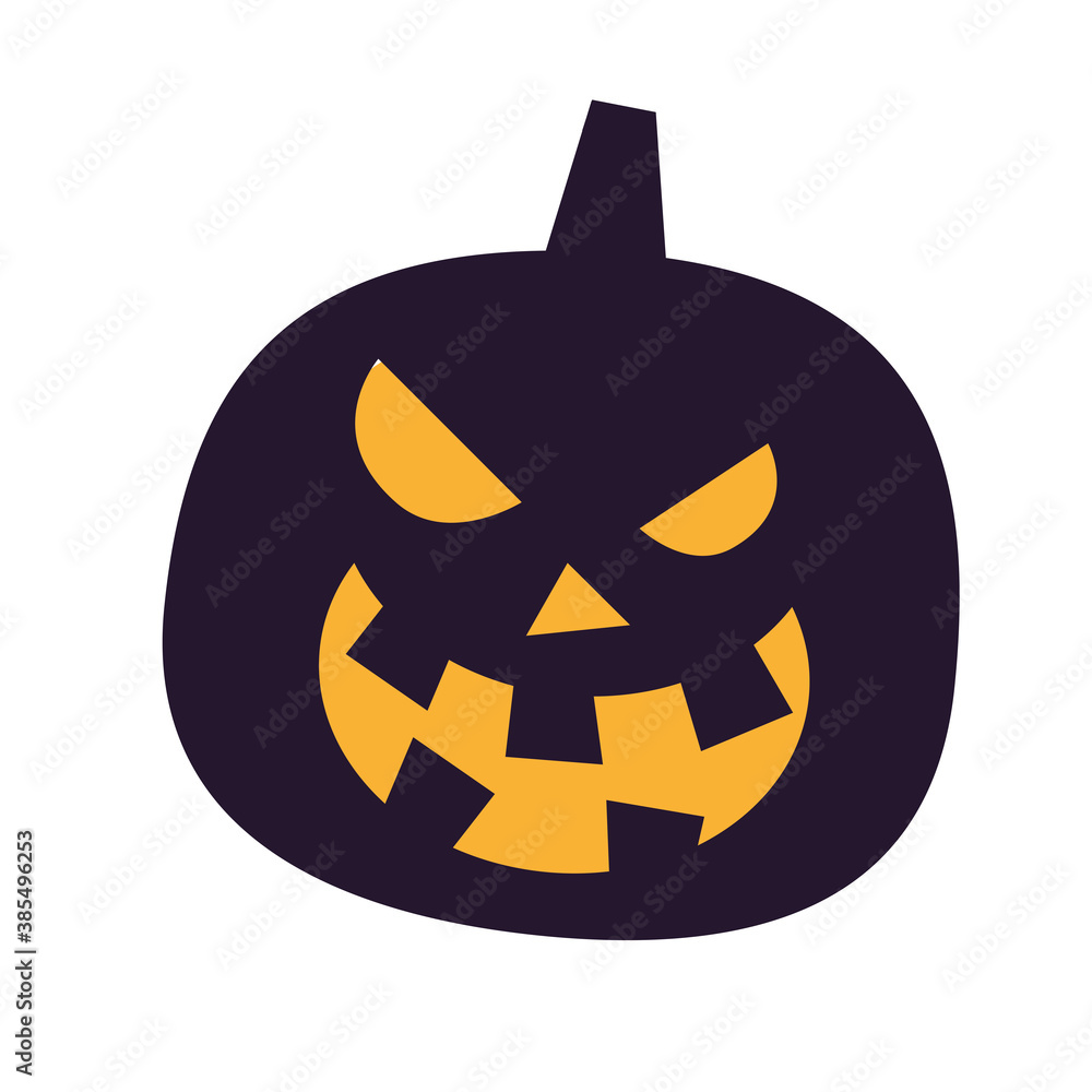 halloween pumpkin cartoon vector design halloween pumpkin cartoon vector design