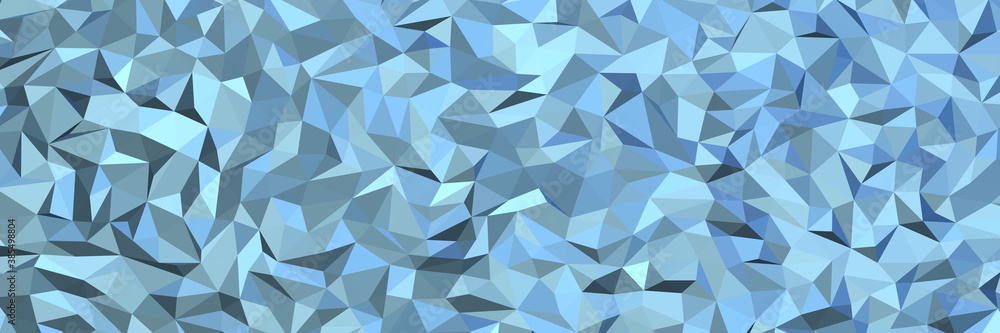 Fototapeta premium Light sky blue abstract background. Geometric vector illustration. Colorful 3D wallpaper.