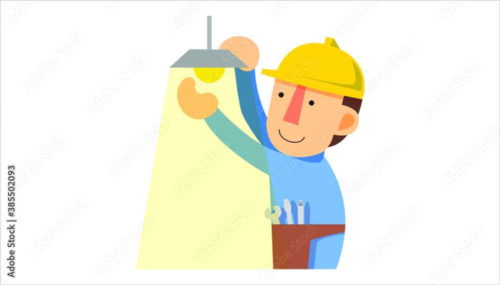 a person who installs and maintains electrical equipment. a person who installs and maintains electrical equipment.
