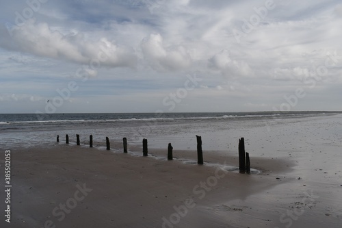 Brancaster beach in North Norfolk, UK photo