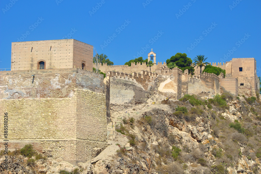 Alcazaba de Almería, España