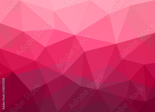 Abstract pink geometric vector background, can be used for cover design, poster, advertising