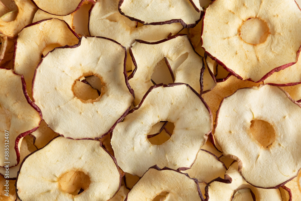 Fruit chips from apples. Fruit chips from apples.
