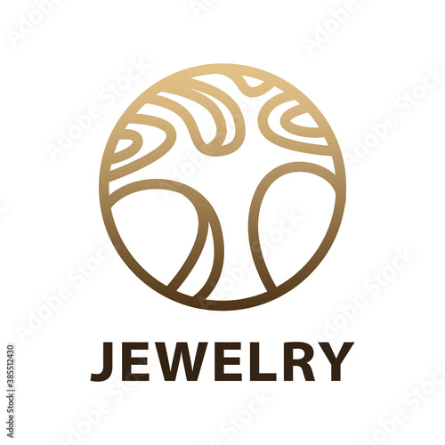 Vector logo of a jewelry workshop and store