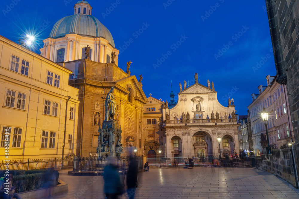 Fototapeta premium Charles IV statue in Prague