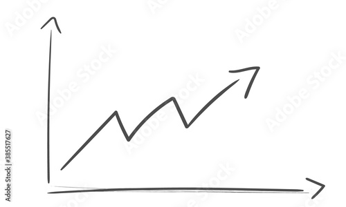 Diagramm Chart Wachstum Anstieg Pfeil