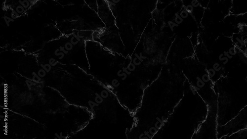Black marble texture with natural pattern for background or design art work. Natural backdrop. © Preecha