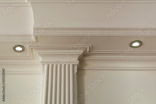 Living room LED spotlights 