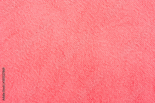 pink microfiber towel