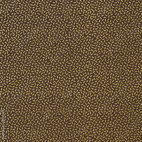 Metallic Gold Pattern on Leather Texture Background, Digital Paper