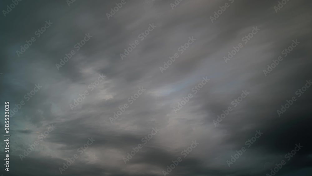 Stormy dramatic clouds on sky time lapse Stormy dramatic clouds on sky time lapse