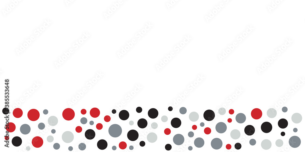 Red black grey dot pattern abstract on white background for presentation design template Red black grey dot pattern abstract on white background for presentation design template