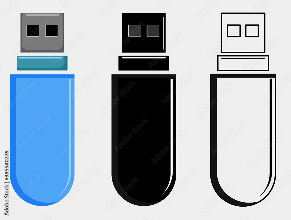 usb flash drive icon. An icon of pen drive. An illustration of portable usb drive. usb flash drive icon. An icon of pen drive. An illustration of portable usb drive.