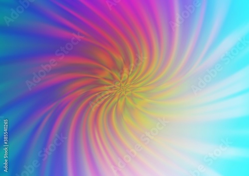 Light Multicolor  Rainbow vector abstract bright background.