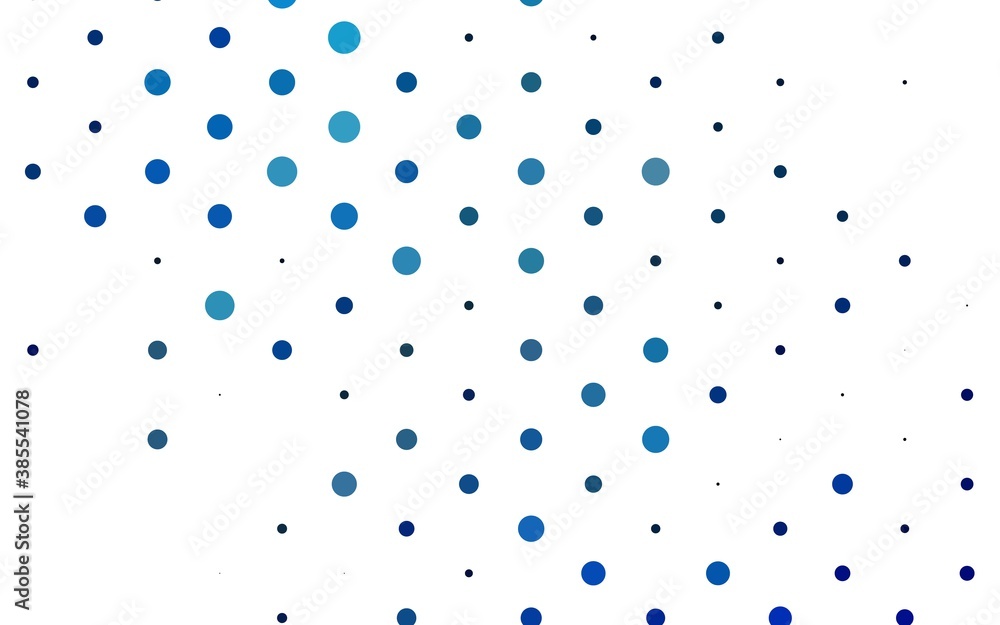 Light BLUE vector background with bubbles. Light BLUE vector background with bubbles.