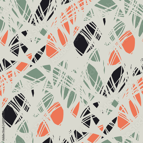 Abstract shabby hand drawn ...