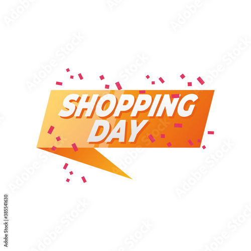 shopping day banner world season offer detailed