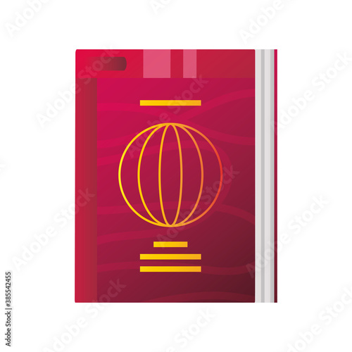 summer vacation travel, passport tourism travel id detailed style