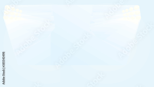 Stadium reflector light. vector illustration