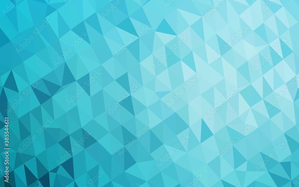 Light BLUE vector abstract mosaic backdrop. Light BLUE vector abstract mosaic backdrop.