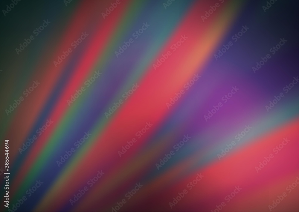 Obraz premium Dark Pink vector background with straight lines.