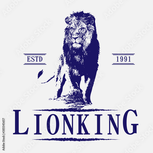 lion king vintage logo vector, symbol, emblem, royal, luxury, icon, design, sign, label, crown, head, decoration, wild, illustration, strength, retro, shield, animal, business, element, crest, graphic