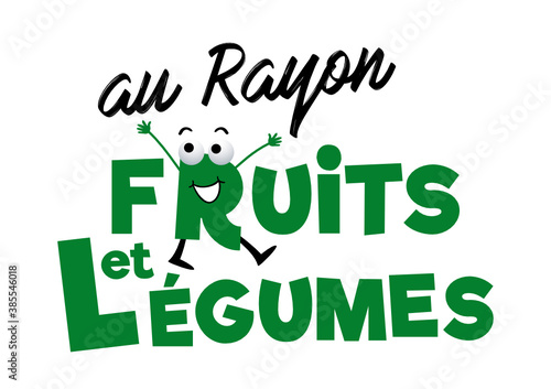 Au rayon Fruits et légumes