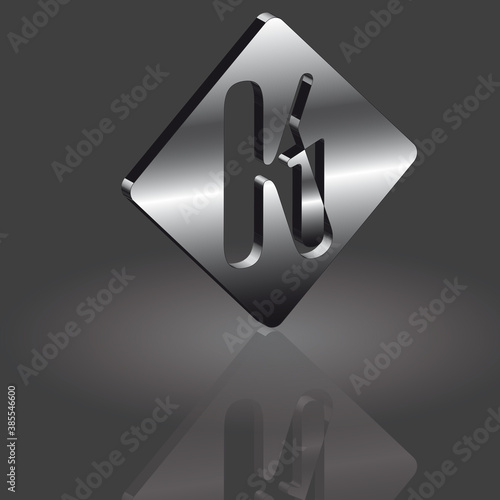 Metallquadrat K1 Metall