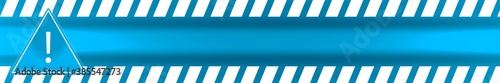 exclamation mark in triangle frame attention caution danger sign and warning line hazard warnings to attract attention