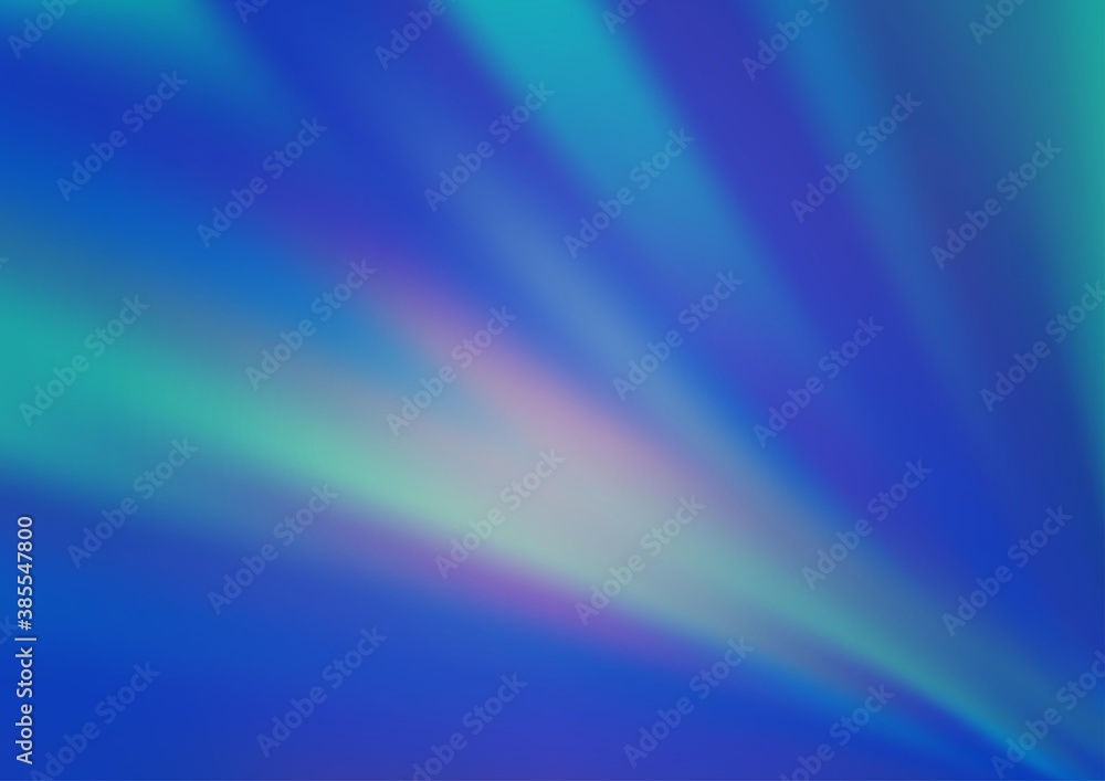 Light BLUE vector bokeh pattern.