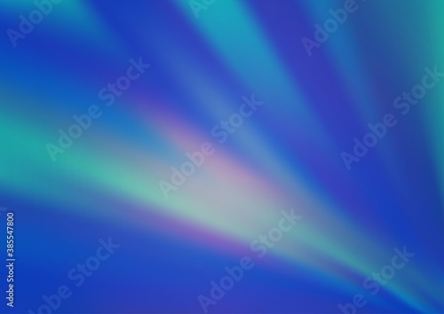 Light BLUE vector bokeh pattern.