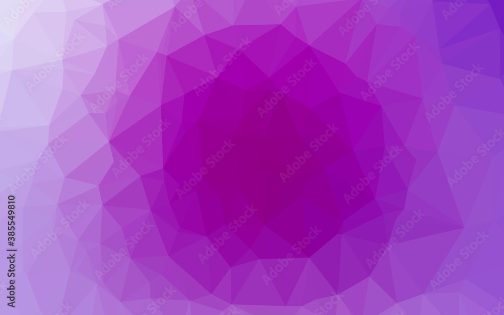 Light Purple vector abstract mosaic pattern. Light Purple vector abstract mosaic pattern.