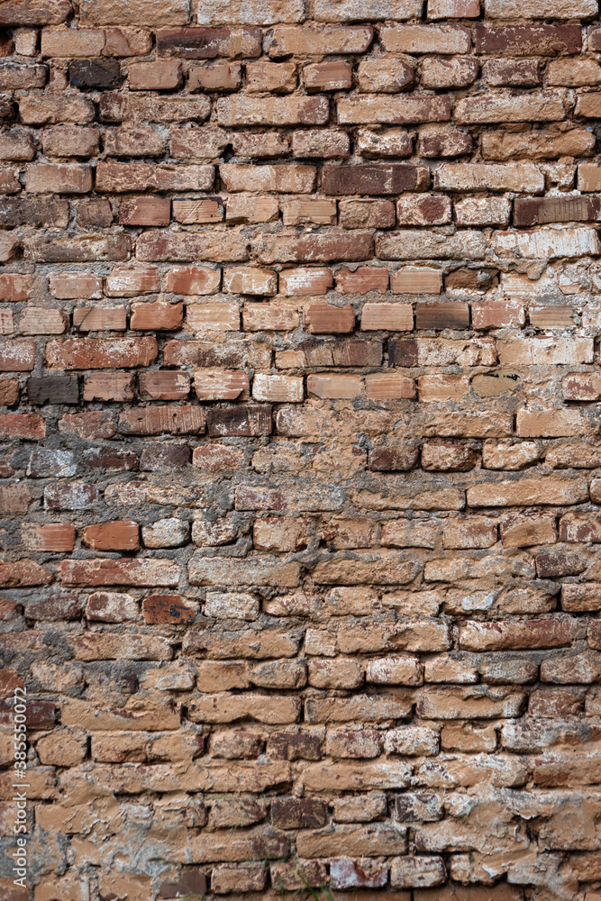 Weathered old brick texture Weathered old brick texture