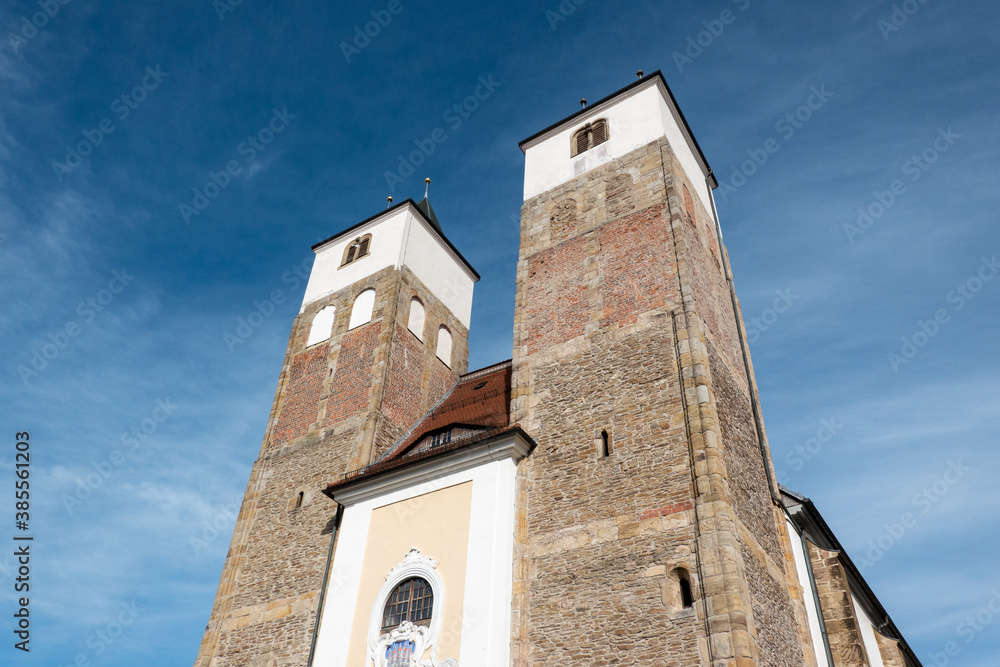 Kirchtürme in Freiberg Sachsen