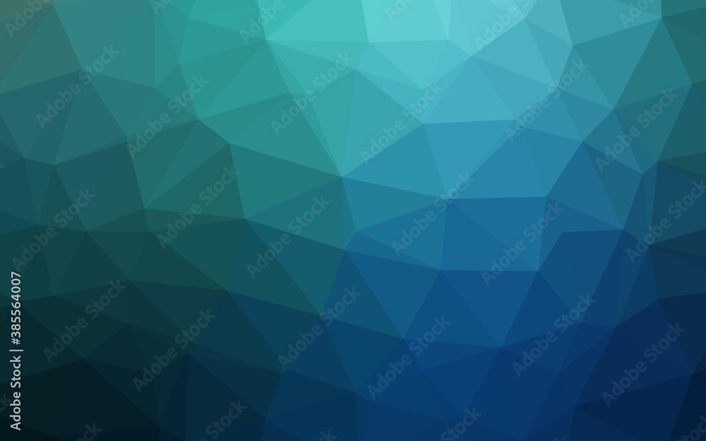 Dark Blue, Green vector blurry triangle template. Dark Blue, Green vector blurry triangle template.