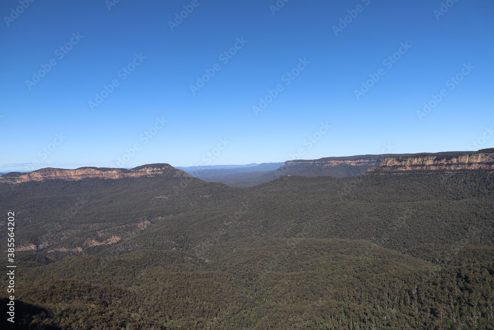 Die Blue Mountains in Australien