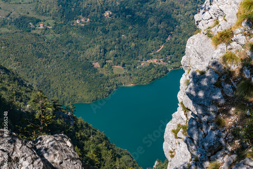 Perucac lake and river Drin...