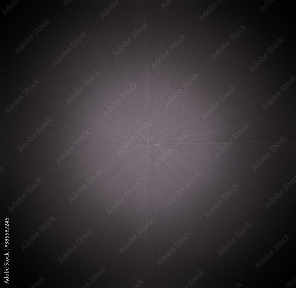 Abstract ball of light on black background, blank space for added copy, text