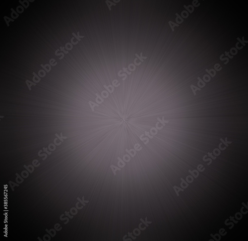 Abstract ball of light on black background, blank space for added copy, text