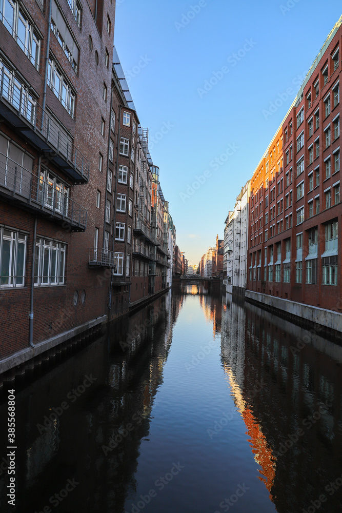 Naklejka premium Hamburg Hafencity