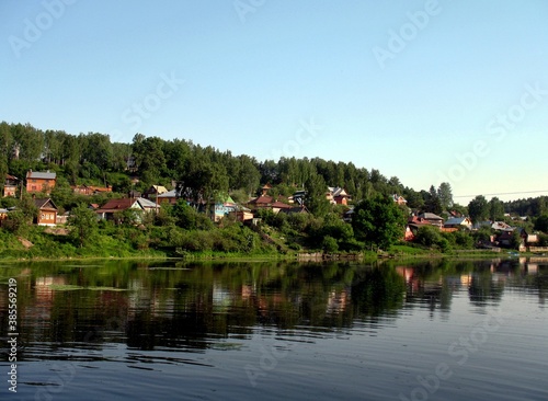Russia, Ivanovo region, small town of Ples, Volga river